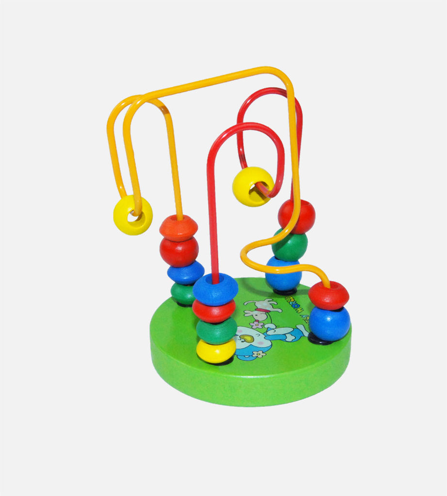 Puzzle beaded toy